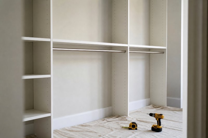 Install Closet Shelving in Newburg Before Moving Day