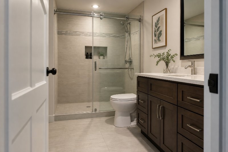 Newburgh Shower Doors Make Small Bathrooms Feel Larger